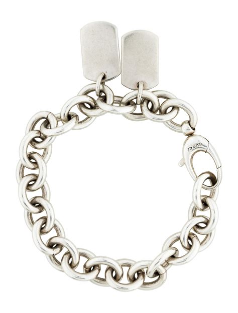 gucci dog tag bracelet|extra small designer dog collars.